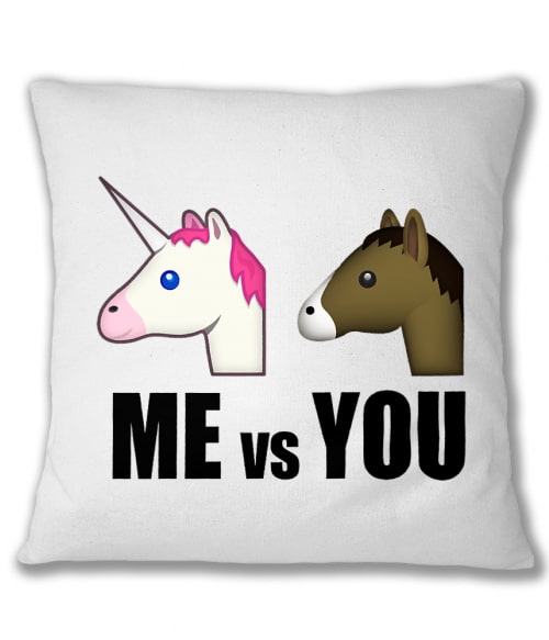 Me vs You unicorn Unikornis Párnahuzat - Unikornis