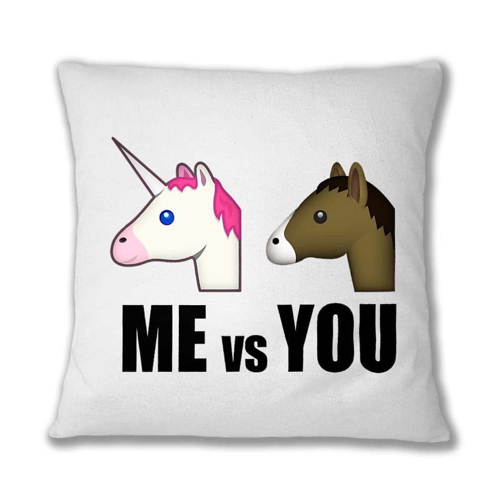 Me vs You unicorn Párnahuzat