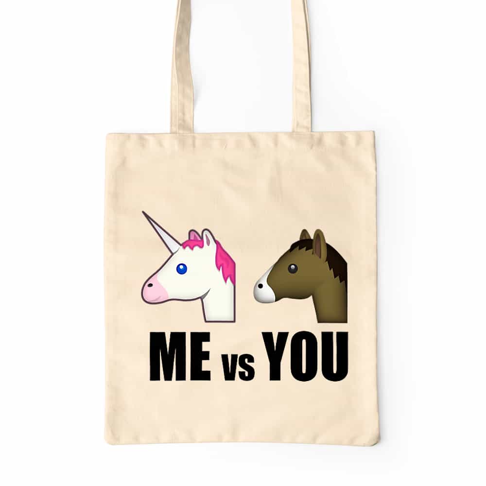 Me vs You unicorn Prémium Vászontáska