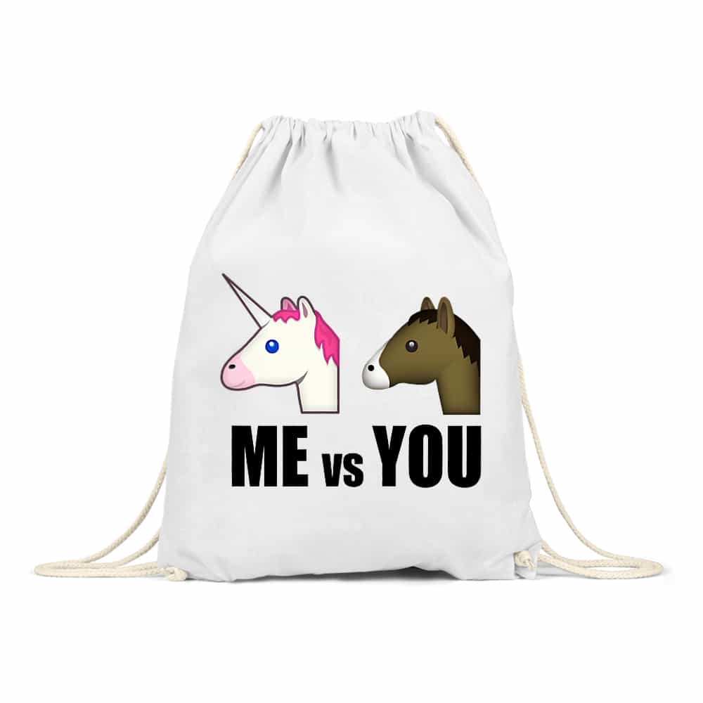 Me vs You unicorn Tornazsák