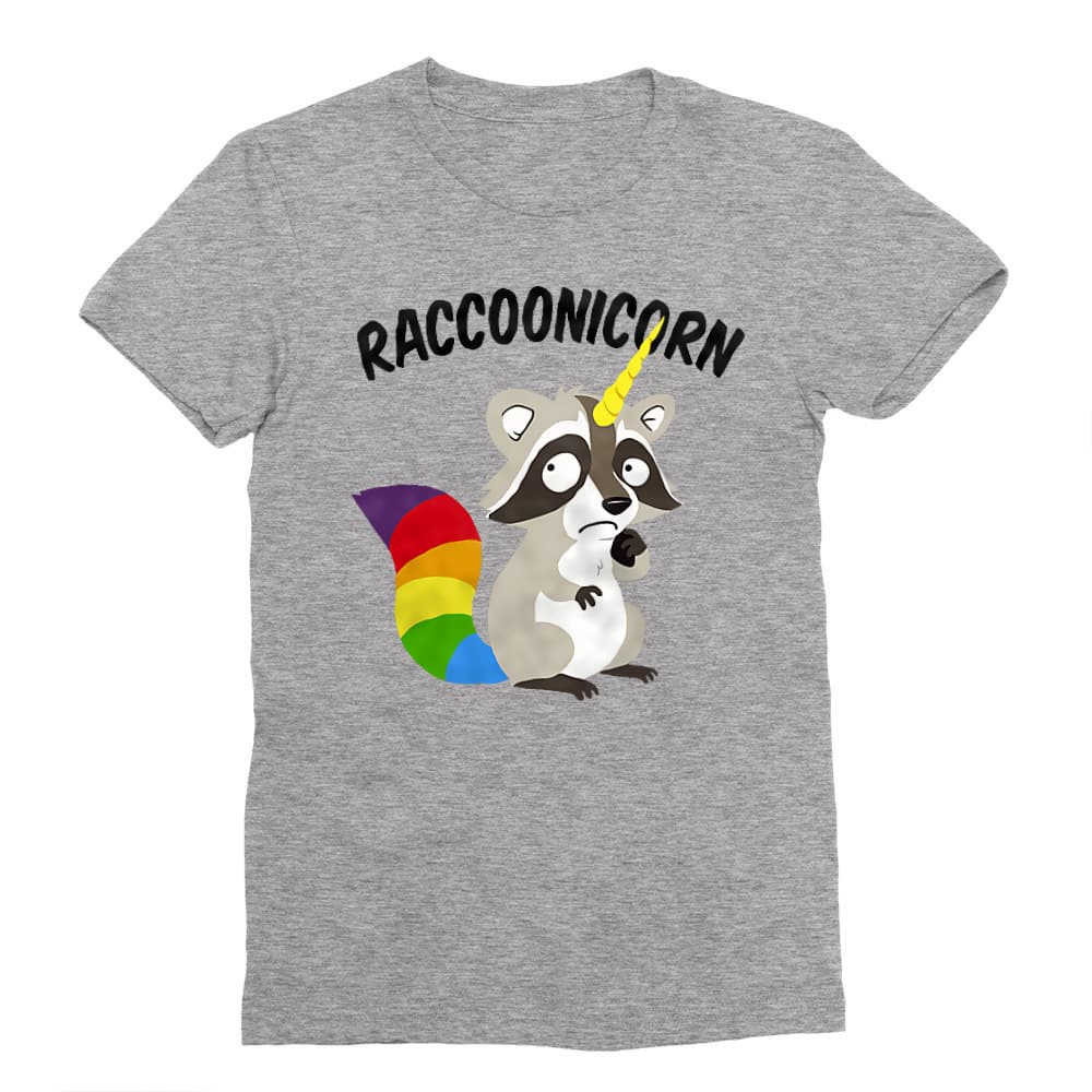 Raccoonicorn Férfi Testhezálló Póló