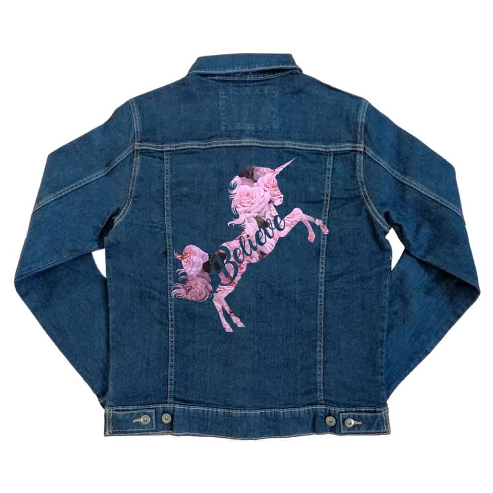Unicorn believe Unisex Farmerkabát