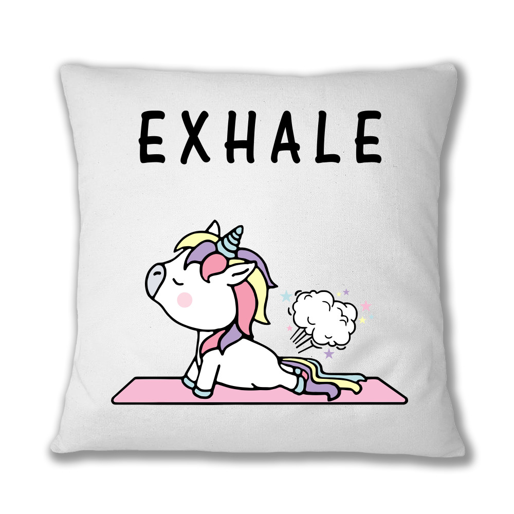 Unicorn exhale Párnahuzat