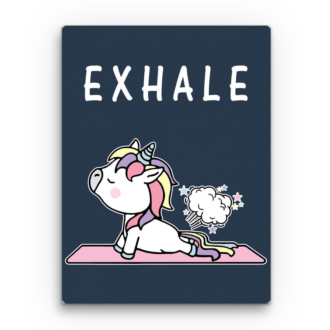 Unicorn exhale Vászonkép