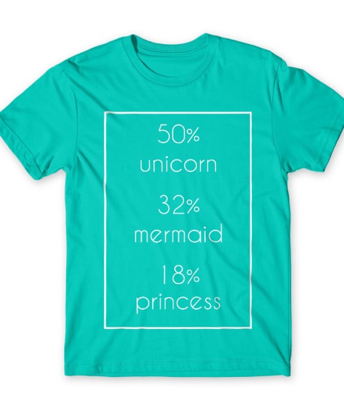 Unicorn Mermaid Princess nőnap Póló - Unikornis