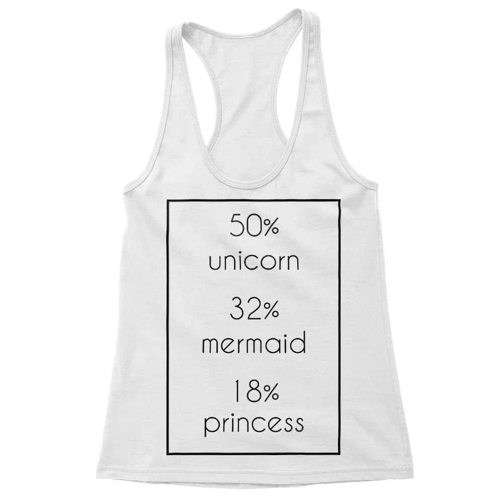 Unicorn Mermaid Princess Női Trikó