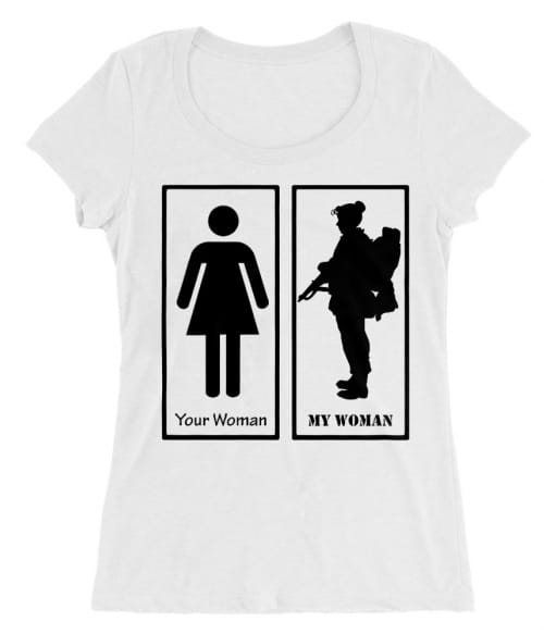 Army woman Póló - Ha Soldier rajongó ezeket a pólókat tuti imádni fogod!
