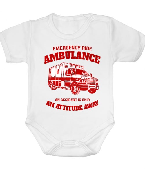 Emergency ride Póló - Ha Ambulance rajongó ezeket a pólókat tuti imádni fogod!