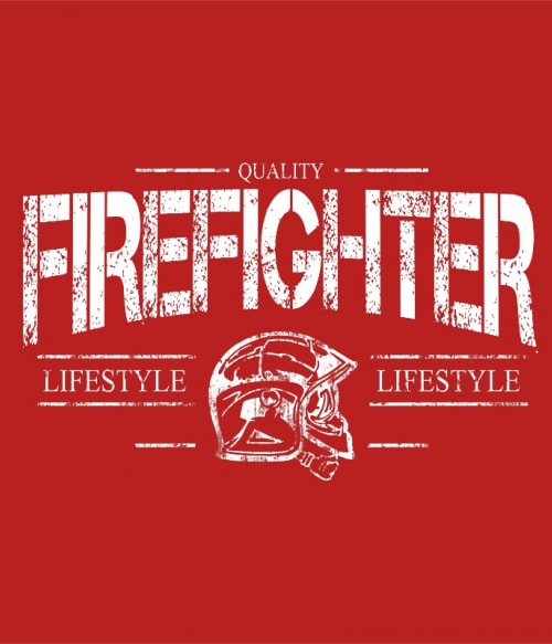 Firefighter Állami Szervek Pólók, Pulóverek, Bögrék - Tűzoltó
