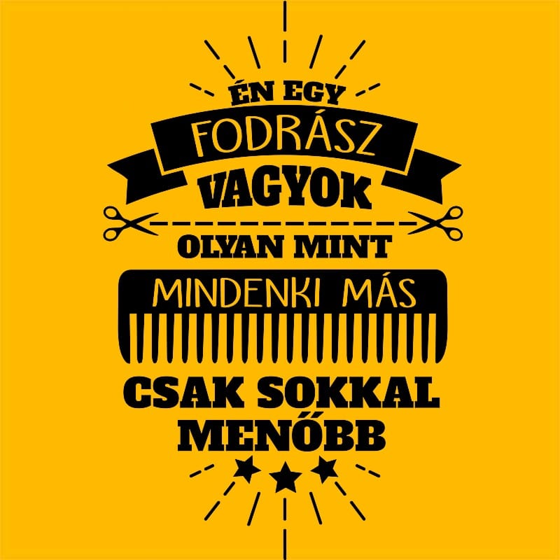 Menő fodrász