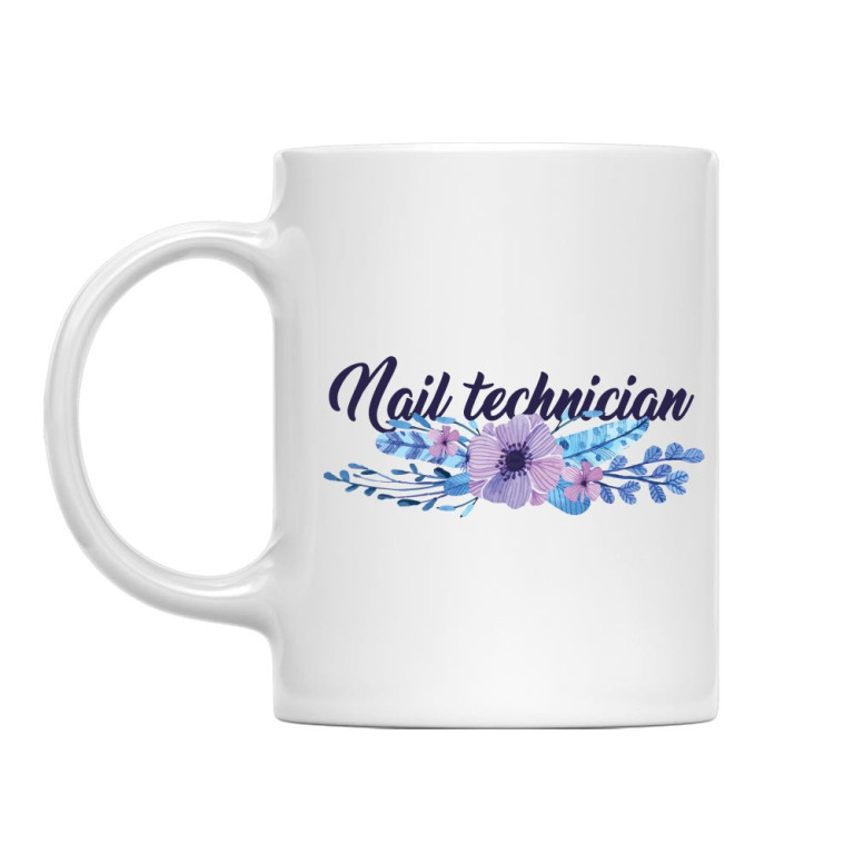 Nail technician flower
