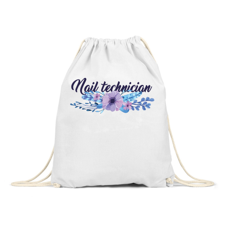 Nail technician flower