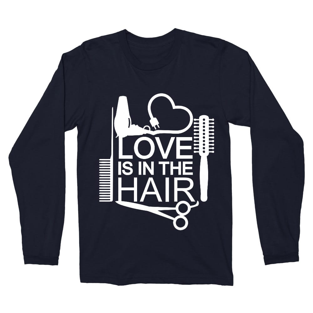 Love is in the hair Férfi Hosszúujjú Póló