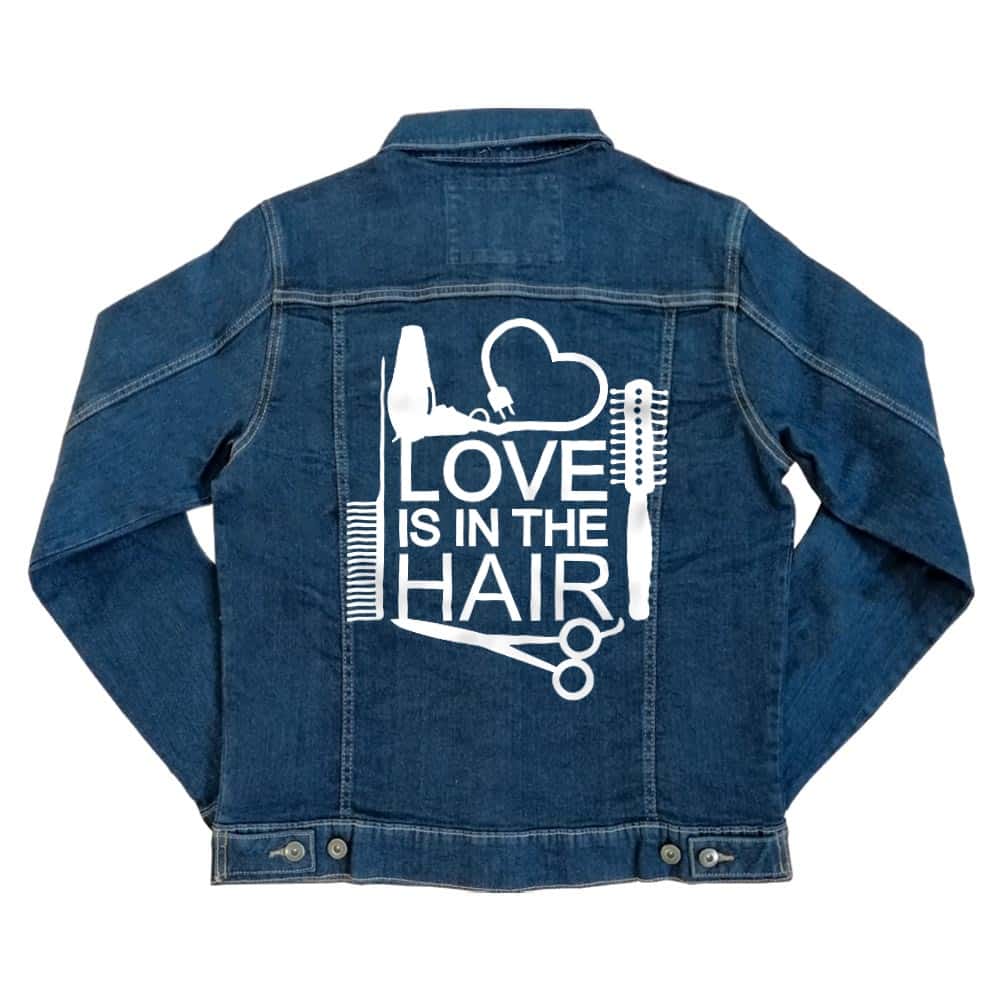 Love is in the hair Unisex Farmerkabát