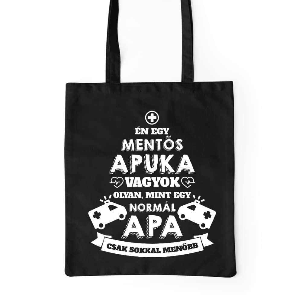 Mentős apa Prémium Vászontáska
