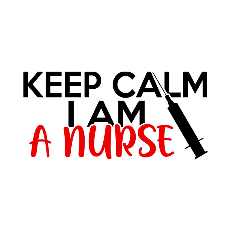 Keep calm, I'm a nurse - Design preview