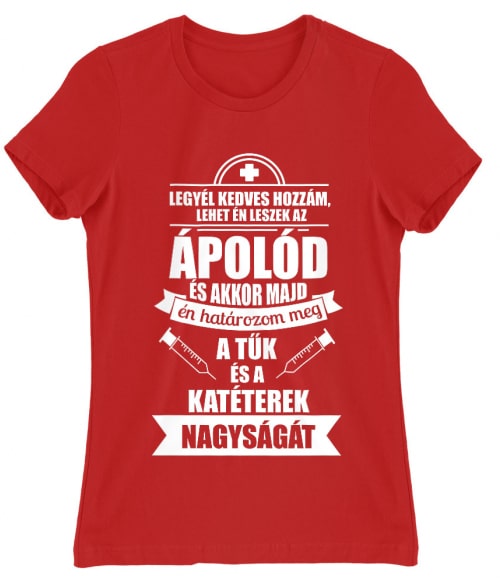 Tűk és katéterek Póló - Ha Nurse rajongó ezeket a pólókat tuti imádni fogod!