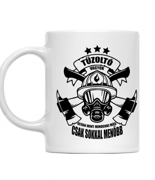 Tűzoltó vagyok Póló - Ha Firefighter rajongó ezeket a pólókat tuti imádni fogod!