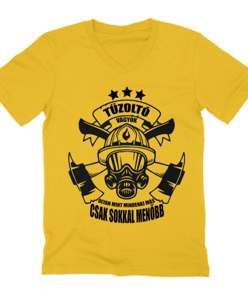 Tűzoltó vagyok Póló - Ha Firefighter rajongó ezeket a pólókat tuti imádni fogod!