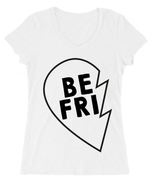 Best Friends Heart Left Póló - Ha Friendship rajongó ezeket a pólókat tuti imádni fogod!