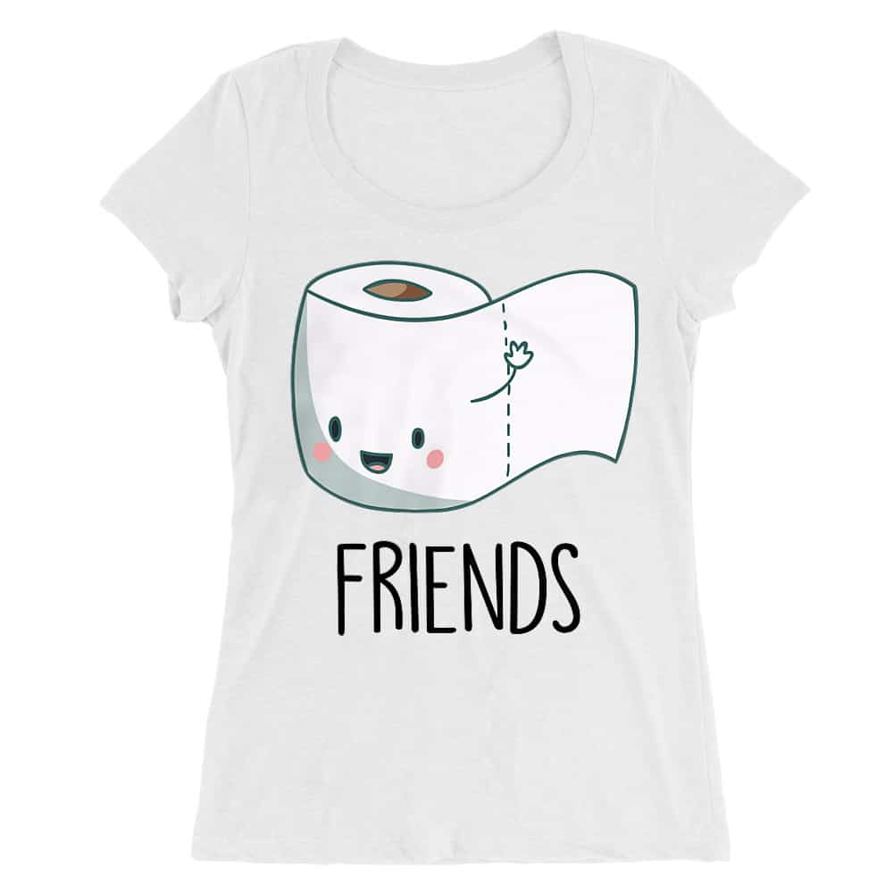 Friends paper Női O-nyakú Póló