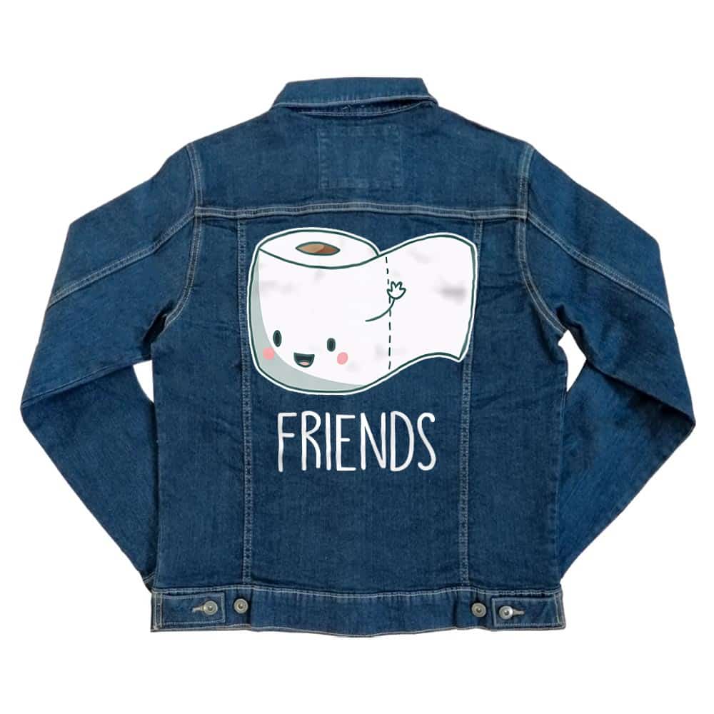 Friends paper Unisex Farmerkabát