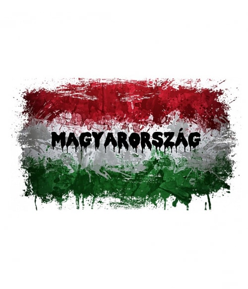 Magyarország Zászló Splash Focis Pólók, Pulóverek, Bögrék - Sport