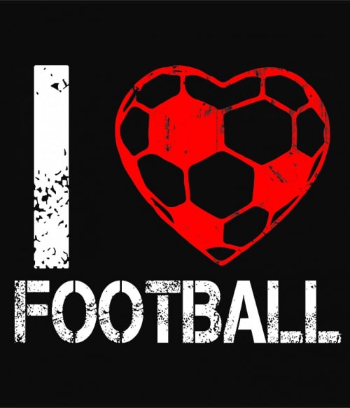 I love football Focis Pólók, Pulóverek, Bögrék - Sport