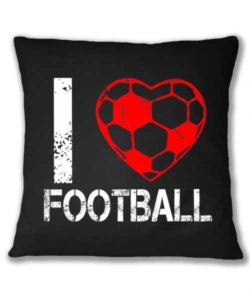 I love football Sport Párnahuzat - Sport