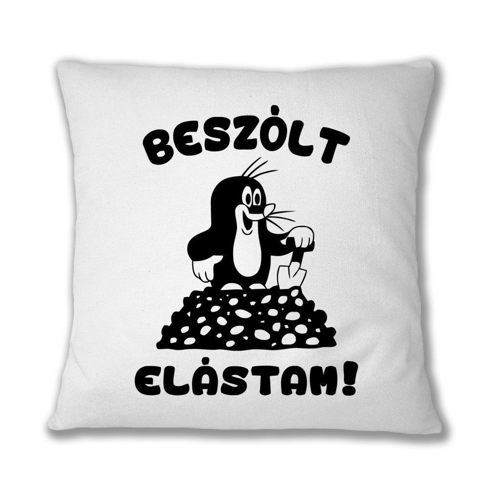 Beszólt elástam Párnahuzat