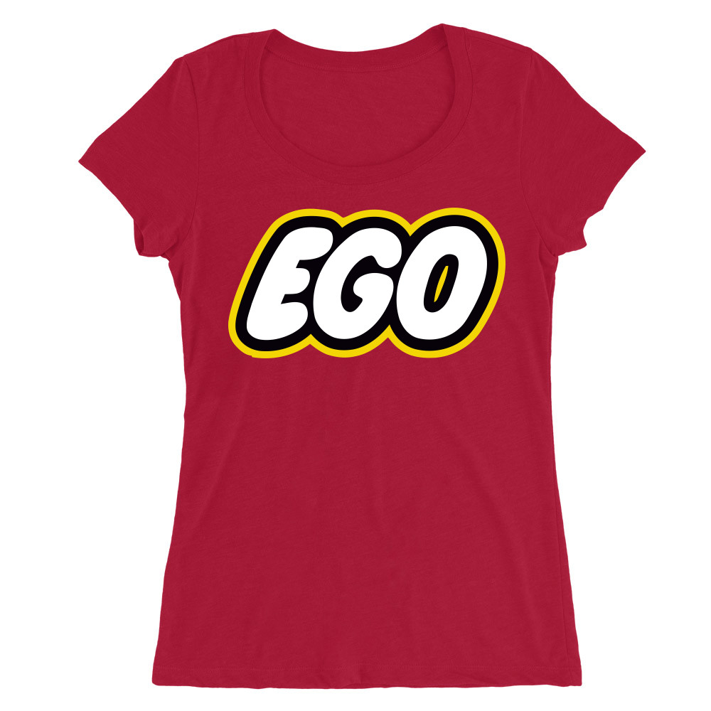 Ego logo Női O-nyakú Póló
