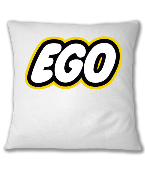 Ego logo Vicces szöveges Párnahuzat - Vicces szöveges