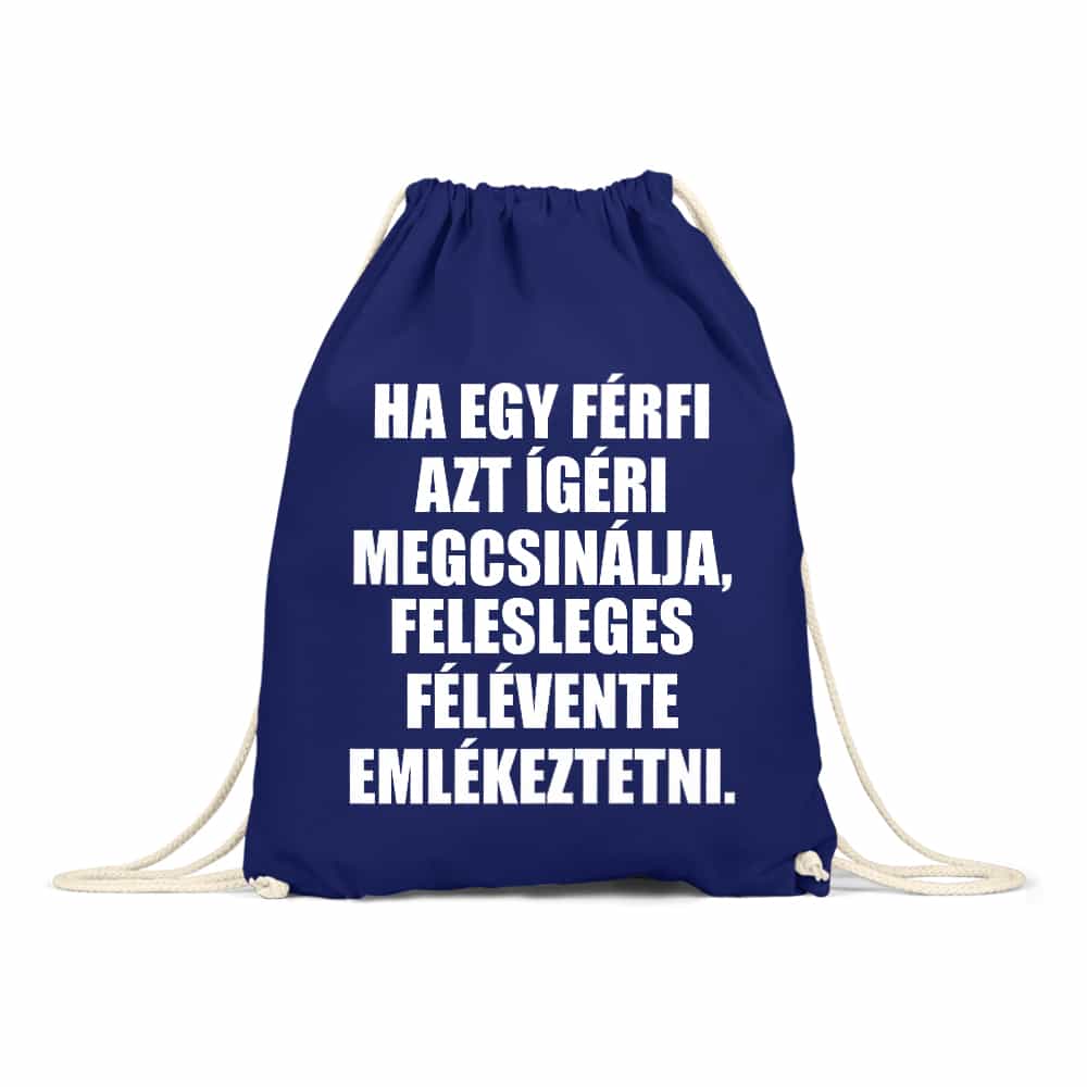 Ha egy férfi... Tornazsák