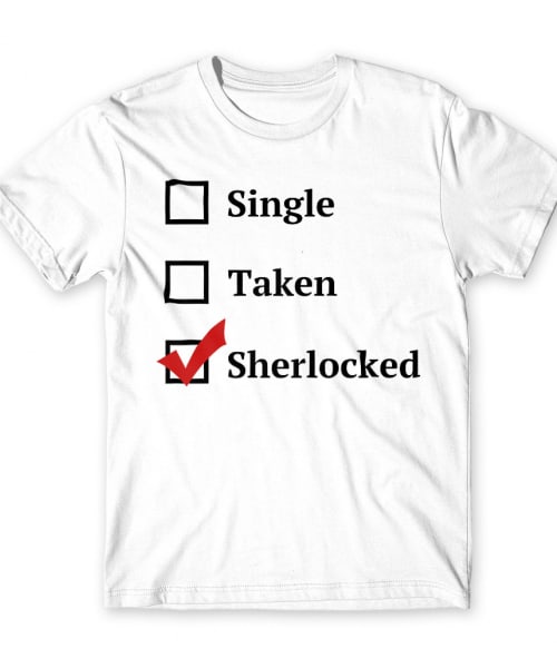 Single Taken Sherlocked Sherlock Póló - Sorozatos