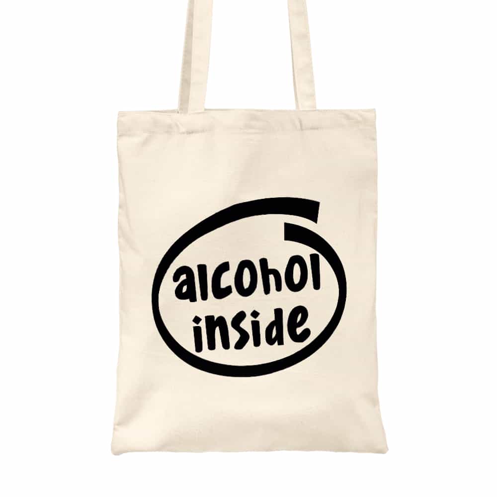 Alcohol inside Vászontáska