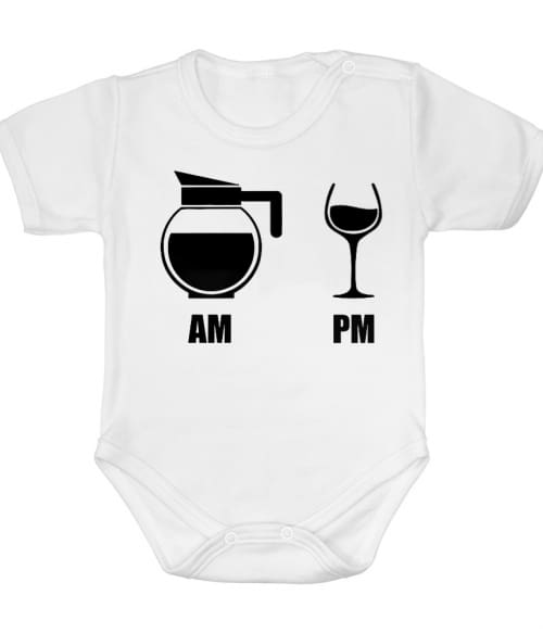 Am Pm Coffee Wine Póló - Ha Drinks rajongó ezeket a pólókat tuti imádni fogod!