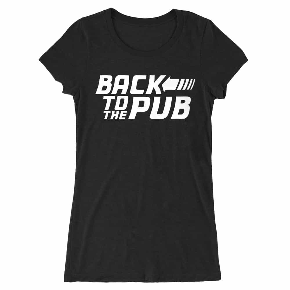 Back to the pub Női Hosszított Póló