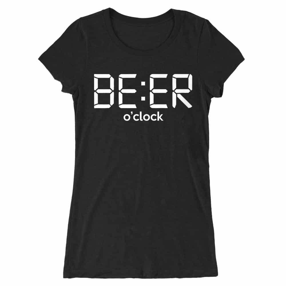 Beer o' clock Női Hosszított Póló