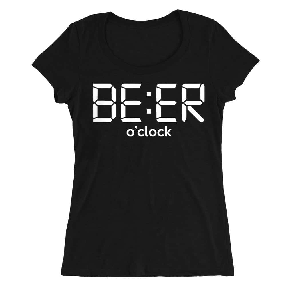 Beer o' clock Női O-nyakú Póló