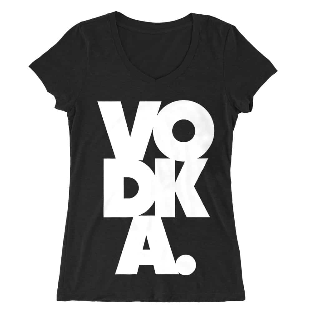 Vodka Női V-nyakú Póló