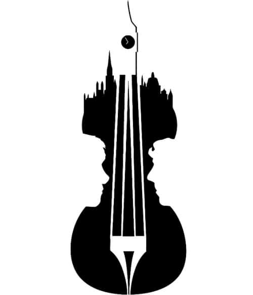 Sherlock Violin Bűnügyi Pólók, Pulóverek, Bögrék - Sorozatos
