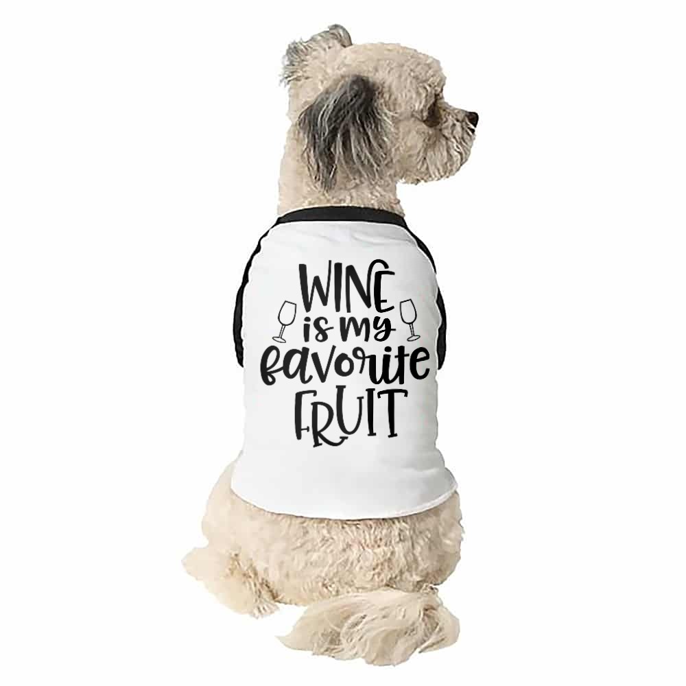 Wine is my favorite fruit Kutyapóló