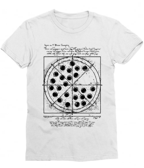 Pizza da Vinci Póló - Ha Food rajongó ezeket a pólókat tuti imádni fogod!