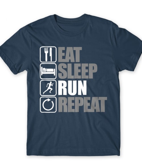 Eat Sleep Run Póló - Ha Running rajongó ezeket a pólókat tuti imádni fogod!