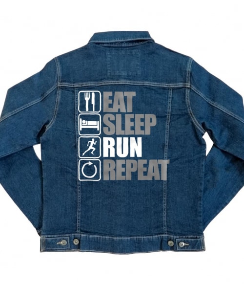 Eat Sleep Run Sport Kabát - Szabadidő