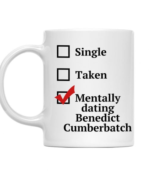 Mentally Dating Cumberbatch Póló - Ha Sherlock rajongó ezeket a pólókat tuti imádni fogod!