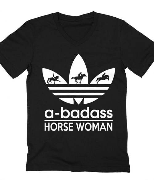 Badass horse woman Póló - Ha Horse rajongó ezeket a pólókat tuti imádni fogod!