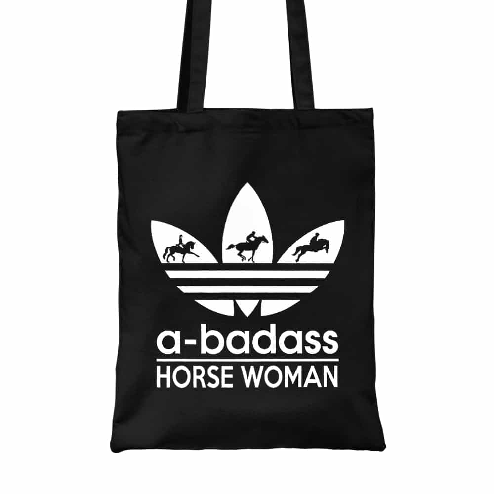 Badass horse woman Vászontáska