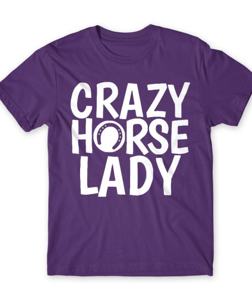 Crazy horse lady Lovas Póló - Lovas