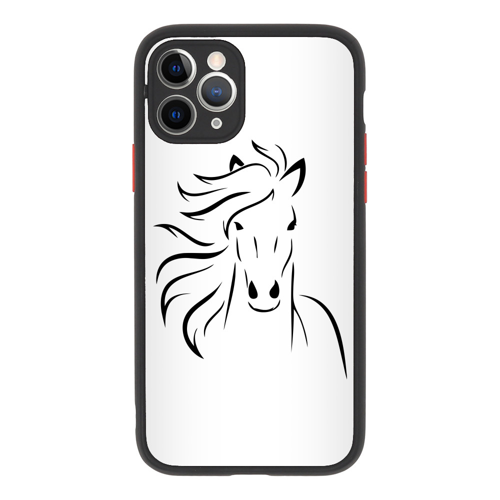 Horse Lineart Apple iPhone Telefontok